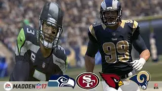 Official Madden 17 Ratings  |  Cardinals, Seahawks, Rams + 49ers