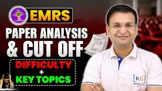 EMRS Paper Analysis & Cut-Off 📊 | Difficulty + Key Topics