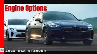 2021 Kia Stinger Reveal and Engine Options