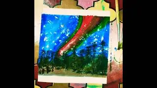 🌌🌈👀✨💖# trending # art # painting # beautiful # view # like and subscribe ✨💖