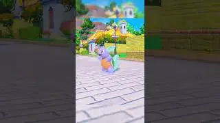 Shiny Squirtle Evolution🐢 #shorts #shiny #pokemon #pokemonscarletandviolet