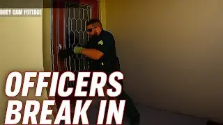 Police Break Into Woman&rsquo;s House After She Refuses to Surrender | Full Bodycam Video