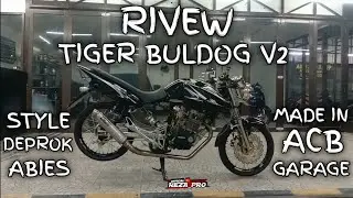RIVEW TIGER SKIN SS BULDOG V2 ‼️ STYLE BRAZIL CEPER  ABIEZ ‼️MADE IN ACB GARAGE  💯