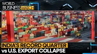 India's Exports to US Fall 28.5% Between May&ndash;Oct 2025 | World Business Watch | WION