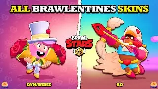 Brawl Stars | All Brawlentines Skins Unlocked