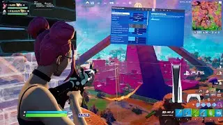 Late Game Arena 120FPS on PS5 + BEST SETTINGS FOR KBM CONSOLE