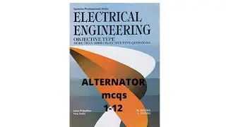 Handa book Solution, Alternator Lec {AL1}. Mcqs [1-12]