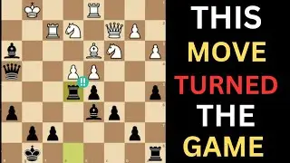 He sacrifices everything to checkmate a GM!!!!