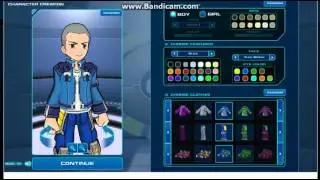 Fusionfall Legacy: DEMO! Charector Creation