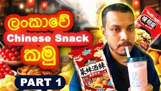 ලංකාවේදී චීන ස්නැක්ස් කමු! 😋 | Chinese Snacks Review in Sri Lanka  | Oshan&rsquo;s Vlogs | VLOG 02