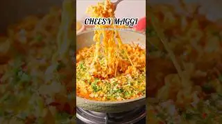 TRENDING CHEESY MAGGI RECIPE 🫠😍 #maggi #recipe #trending #shorts #youtubeshorts #viralvideo