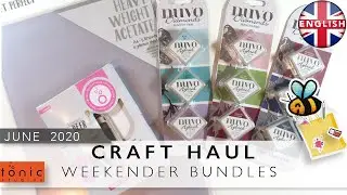 Craft Haul: Weekender Bundles (June 2020) + Nuvo Ink Pads Test