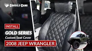 2008 Jeep Wrangler Seat Cover Install
