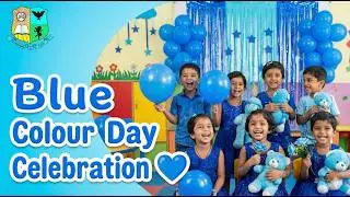 Blue Colour Day Celebration | St. Xavier&rsquo;s English Medium School 💙
