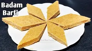 Badam Barfi | Festival special Peanuts Burfi Recipe | চিনাবাদাম বরফি বানানোর সহজ ও সঠিক পদ্ধতি ।