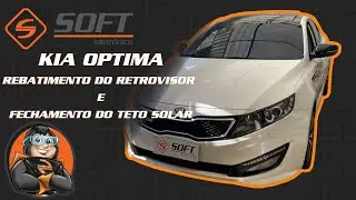 Kia Optima 2012 à 2016 - Rebatimento de retrovisores e fechamento de teto solar - TRT31