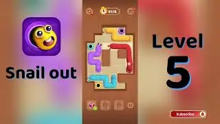 Snail Out Level 5 Walkthrough 🐌 | Easy Puzzle Solution | Solutionguruji