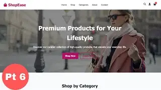 Newsletter section - How to Create E-commerce website (part 6) using html , css and javascript