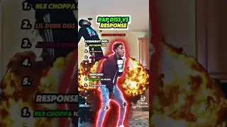 Nba youngboy rap diss vs responses 😳 #nbayoungboy #diss #lildurk #kingvon #shorts