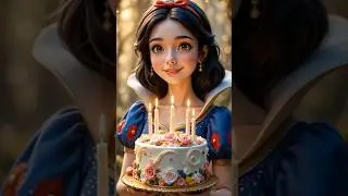 🎂✨ Snow White Wishes You a Magical Happy Birthday! | Disney Princess Birthday  👑🍎 #happybirthday