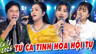 Phê Tê Tái! Nghe bộ tứ TINH HOA HỘI TỤ này ca vọng cổ hơi dài mà sướng cái lỗ tai🔥Ca Cổ Thần Tượng