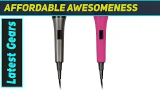 Singing Machine SMM205: Best Uni-Directional Mic for Crystal Clear Karaoke!