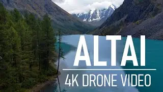 Altai, Russia 4k drone video (&Delta;XIUS LIИK - &Xi;TH&Xi;R)