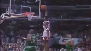 Scottie Pippen 27pts 11rebs 6asts (7 Dunks) vs Celtics (1998)