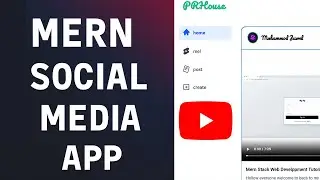 Mern Stack Social Media App with MongoDB, ExpressJS, NodeJS & React JS
