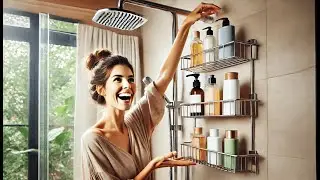🚿 pickpiff Hanging Shower Caddy Shower Rack | Best Shower Rack Hanging Over Shower Head 🛁