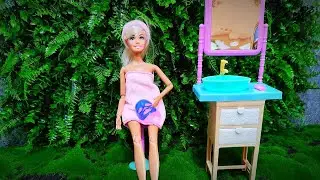 6 minutes Satisfying with unboxing Barbie spa set