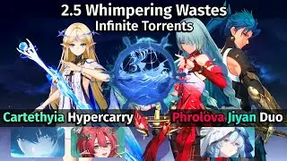 2.5 Whimpering Wastes | Double Aero Teams Cartethyia & Phrolova Jiyan | Wuthering Waves