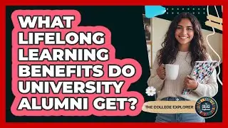 What lifelong learning benefits do university alumni get?