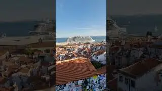 Alfama Rooftops + Atlantic Breeze = Travel Therapy 🌏🌬#Lisbon #Alfama #Portugal  #EuropeVibes #Lisbon