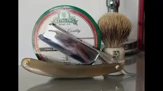 Edge Test, Joseph Elliot For Barbers Use FBU Straight Razor Traditional Shaving Sustainashave BIFL