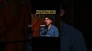 &ldquo;Whoever is kind to the poor, lends to the Lord&rdquo;