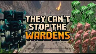 🔥 10 WARDENS vs 100 DIFFERENT MOBS ⚔️ Minecraft Mob Battle