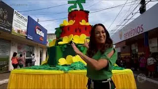 Renata Alves conhece a festa mais doce do Brasil | Hoje em Dia
