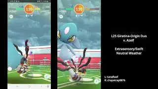 L25 Giratina-Origin Azelf Duo (Extrasensory/Swift, No Boost)