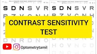 CONTACT SENSITIVITY TEST IN TAMIL  | CLER EXPLANATION | OPTOMETRY TAMIL
