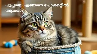 How to gain a cat's trust and love | How to gain a cat's trust and love | Malayalam Cat Video