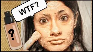 I Applied one entire Bottle of Foundation on my Face | Makeupchallenge
