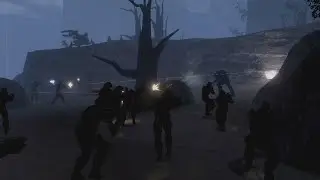Halo 1 Marines AI Battle