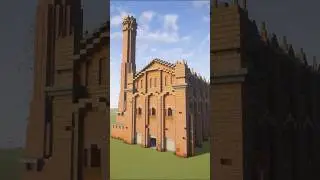 Minecraft Old Factory Industrial build #minecraft #shorts #minecraftbuild #minecraftbuilding