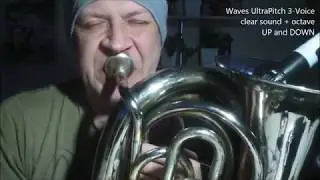 mini tuba bass line - pitch UP and DOWN