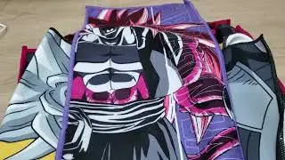 ASMR - Looking at some more DBZ towels and some other things