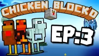 Chicken Block'd | Exploring The Secret Sand Island! | Ep:3 | Minecraft Bedrock Edition