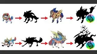 The Evolution And Mega Form Of Legendary Pok&eacute;mon Sword and Shield - Fanmade