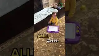 Adorable toddler make the funniest faces to her parent's comments