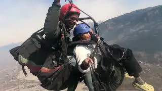 Paragliding at Himachal Pradesh kullu manali paragliding | dobhi paragliding adventure #dobhi #